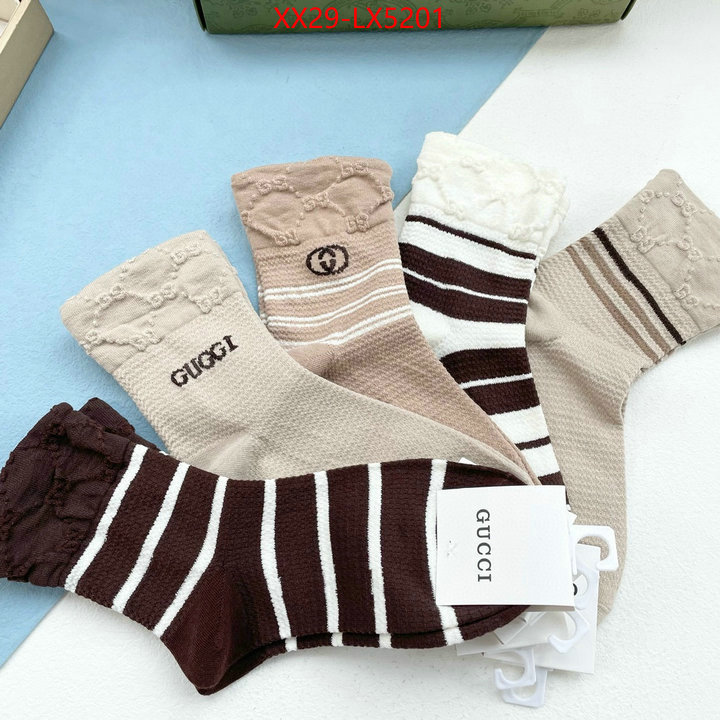 Sock-Gucci where to find the best replicas ID: LX5201 $: 29USD