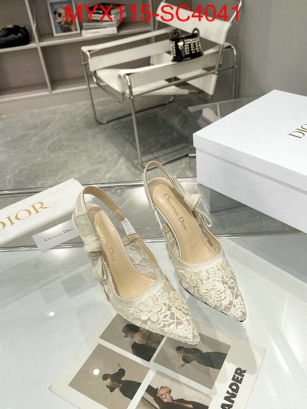 Women Shoes-Dior mirror copy luxury ID: SC4041 $: 115USD