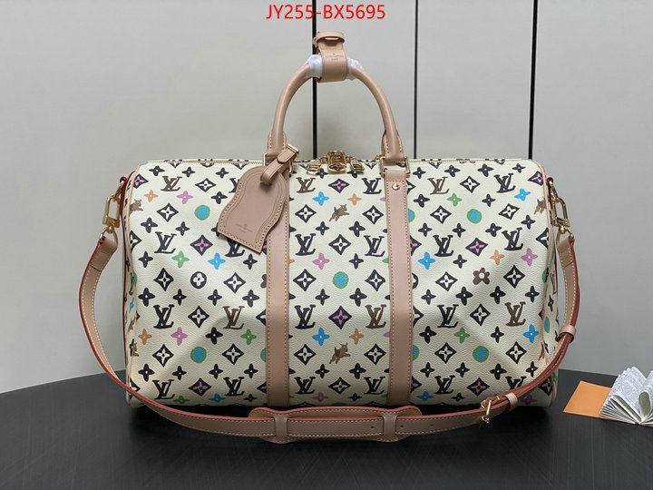 LV Bags(TOP)-Keepall BandouliRe 45-50- replica 2024 perfect luxury ID: BX5695 $: 255USD,