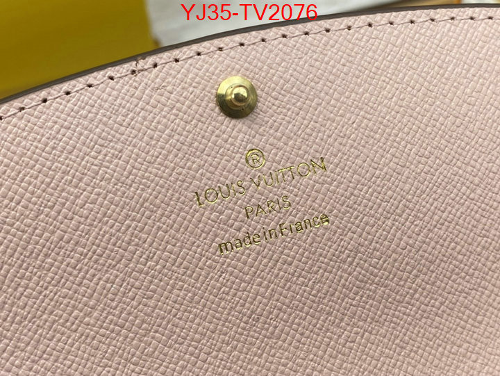 LV Bags(4A)-Wallet what is a counter quality ID: TV2076 $: 35USD,