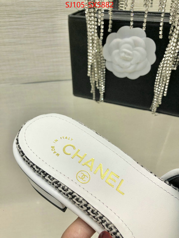 Women Shoes-Chanel customize best quality replica ID: SX5882 $: 105USD