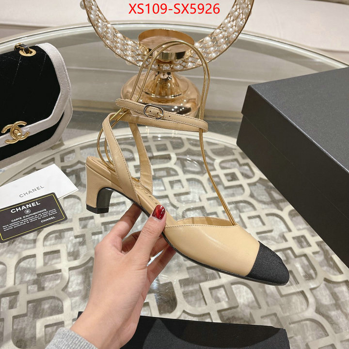 Women Shoes-Chanel luxury shop ID: SX5926 $: 109USD