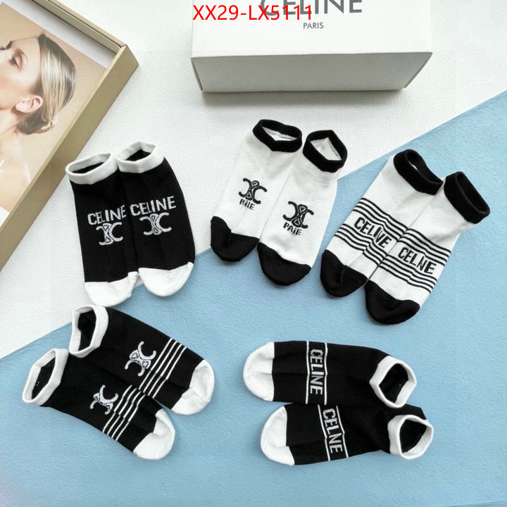 Sock-CELINE where to buy replicas ID: LX5111 $: 29USD