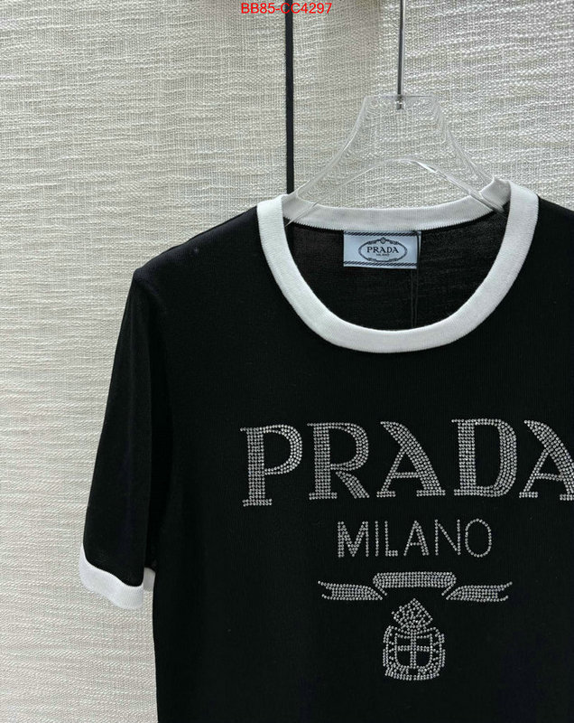 Clothing-Prada the best designer ID: CC4297 $: 85USD