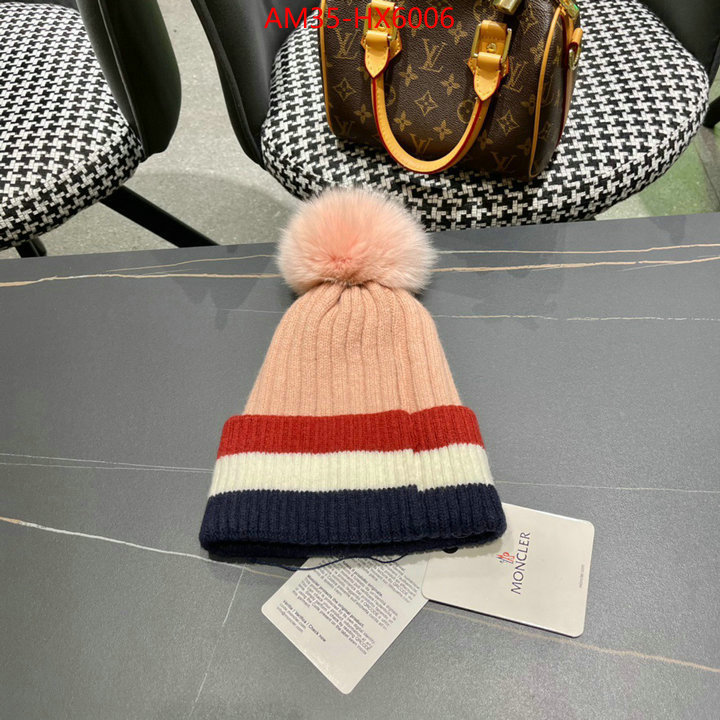 Cap(Hat)-Moncler the highest quality fake ID: HX6006 $: 35USD