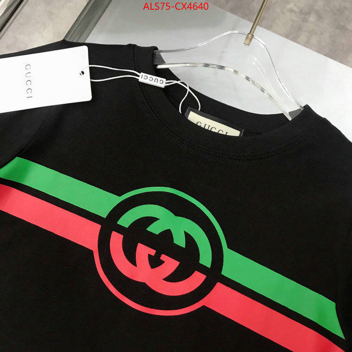 Kids clothing-Gucci the most popular ID: CX4640 $: 75USD