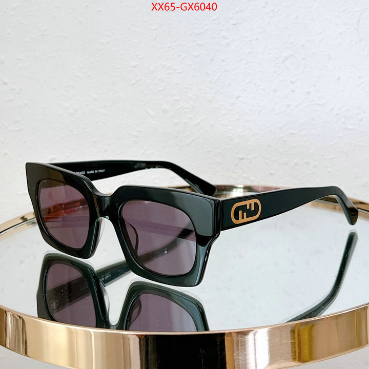 Glasses-Fendi quality replica ID: GX6040 $: 65USD