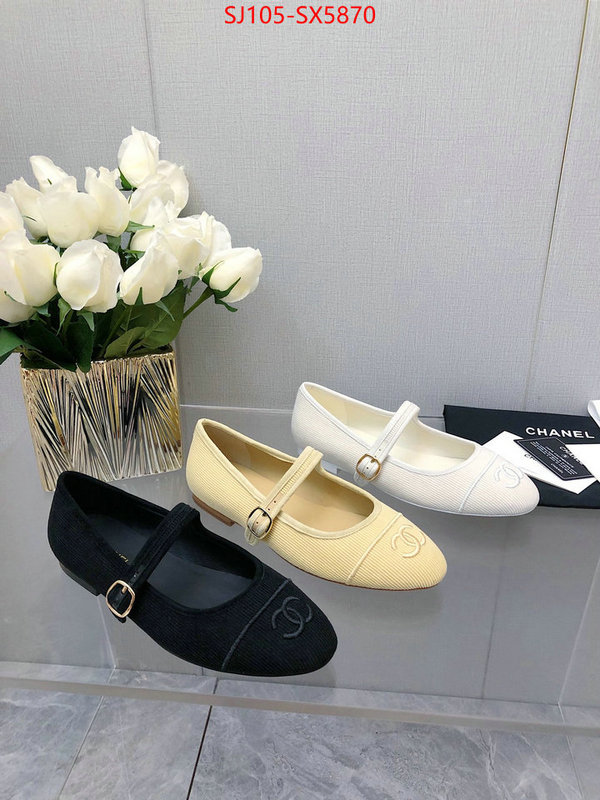 Women Shoes-Chanel shop designer ID: SX5870 $: 105USD