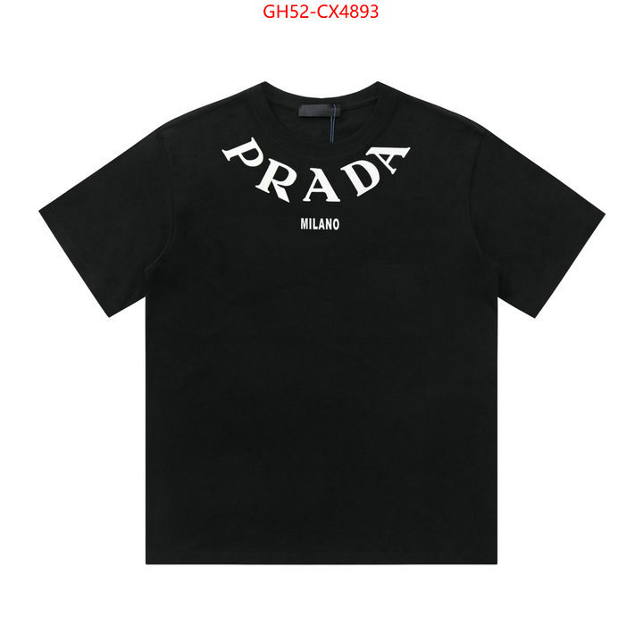 Clothing-Prada high-end designer ID: CX4893 $: 52USD