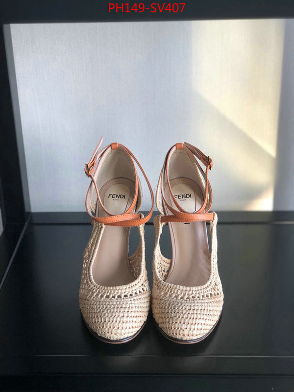 Women Shoes-Fendi shop cheap high quality 1:1 replica ID: SV407 $:149USD