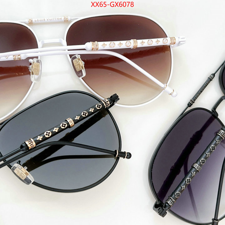 Glasses-LV the quality replica ID: GX6078 $: 65USD