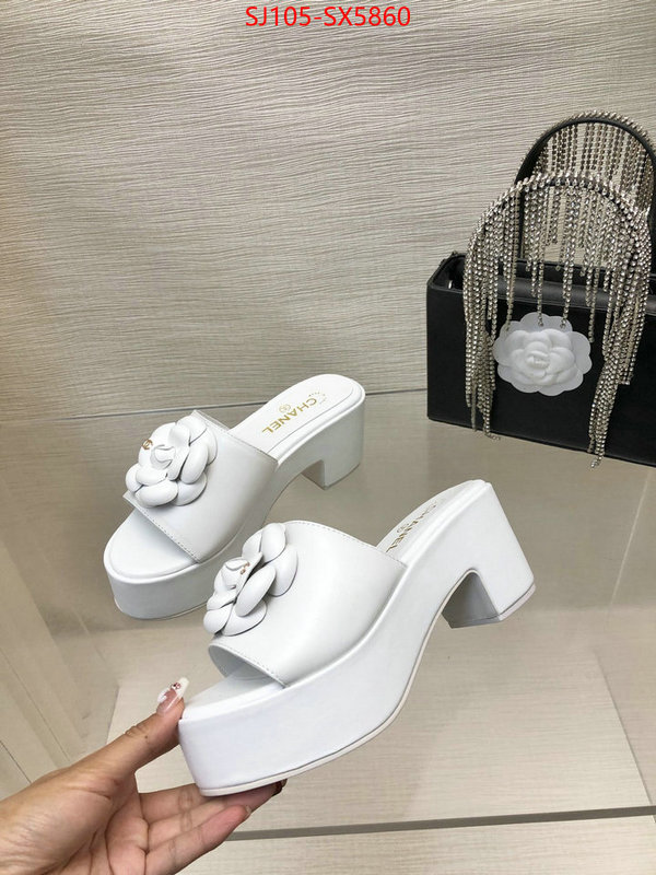 Women Shoes-Chanel 2024 replica wholesale cheap sales online ID: SX5860 $: 105USD