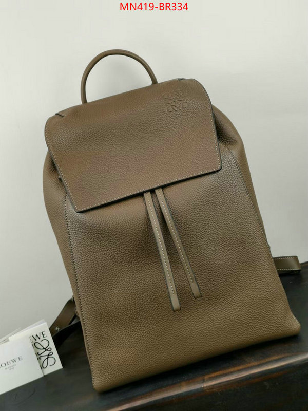Loewe Bags(TOP)-Backpack- fake cheap best online ID: BR334 $: 419USD,
