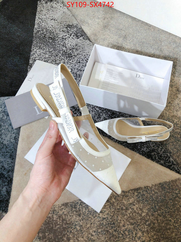 Women Shoes-Dior shop cheap high quality 1:1 replica ID: SX4742 $: 109USD