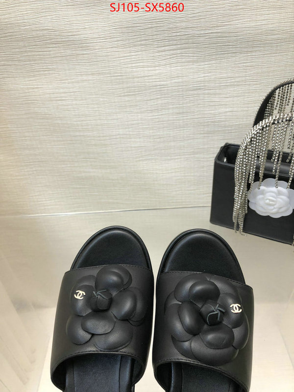 Women Shoes-Chanel 2024 replica wholesale cheap sales online ID: SX5860 $: 105USD