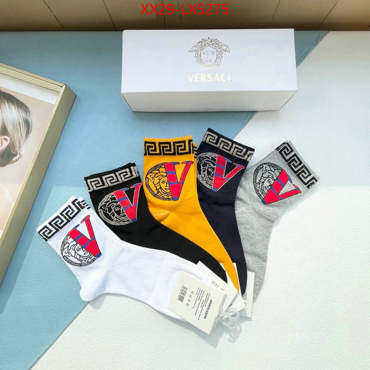 Sock-Versace 1:1 replica wholesale ID: LX5275 $: 29USD