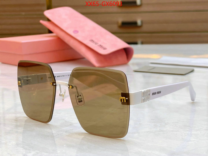 Glasses-Miu Miu shop designer ID: GX6093 $: 65USD