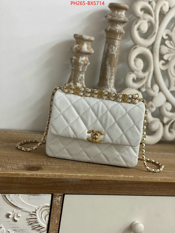 Chanel Bags(TOP)-Diagonal- luxury fashion replica designers ID: BX5714 $: 265USD,