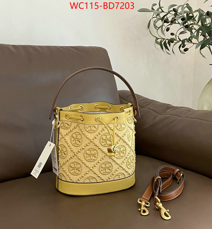 Tory Burch Bags(4A)-Bucket Bag- perfect quality designer replica ID: BD7203 $: 115USD,