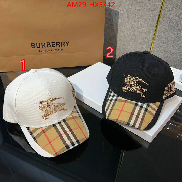 Cap(Hat)-Burberry the top ultimate knockoff ID: HX5342 $: 29USD