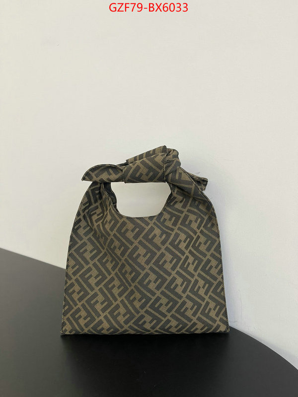 Fendi Bags(4A)-Handbag- at cheap price ID: BX6033 $: 79USD,