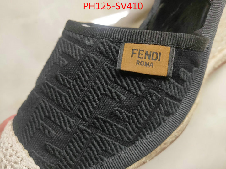 Women Shoes-Fendi top quality replica ID: SV410 $:125USD