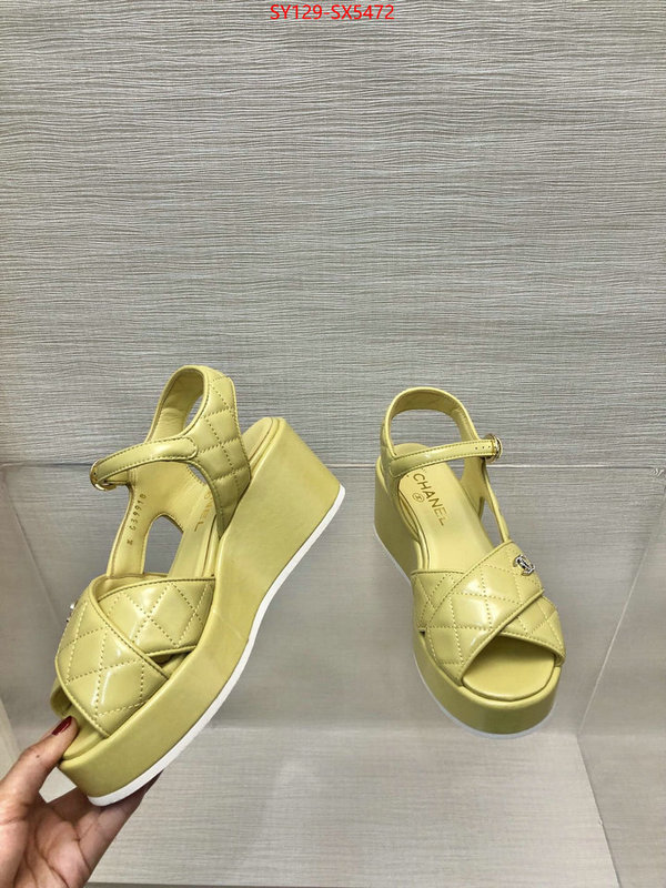 Women Shoes-Chanel online sales ID: SX5472 $: 129USD