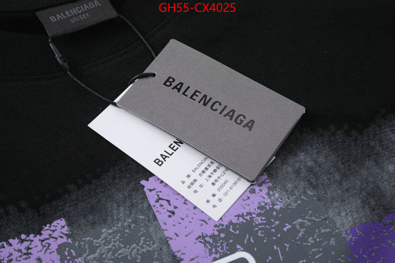 Clothing-Balenciaga wholesale replica ID: CX4025 $: 55USD