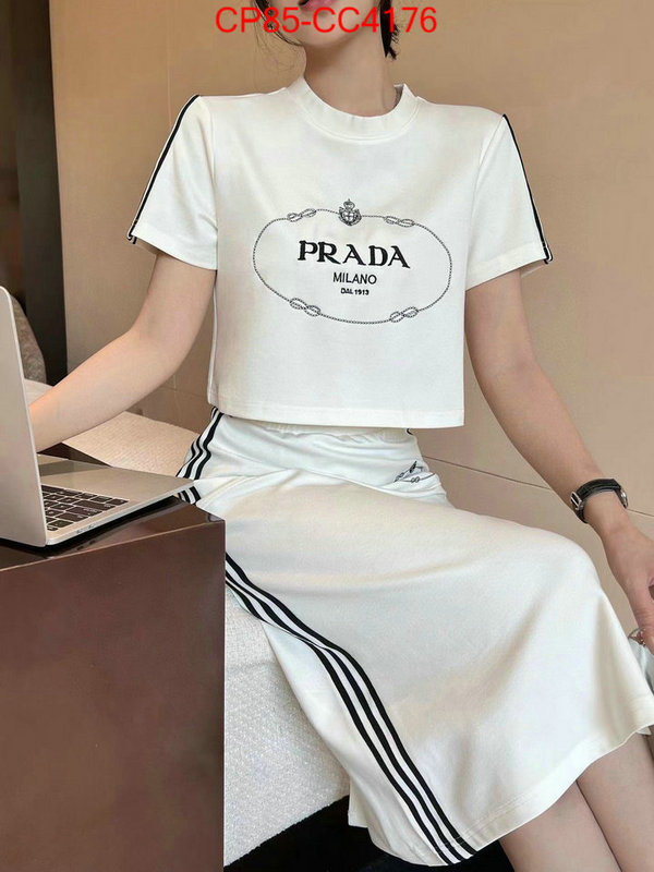 Clothing-Prada replica aaaaa+ designer ID: CC4176 $: 85USD