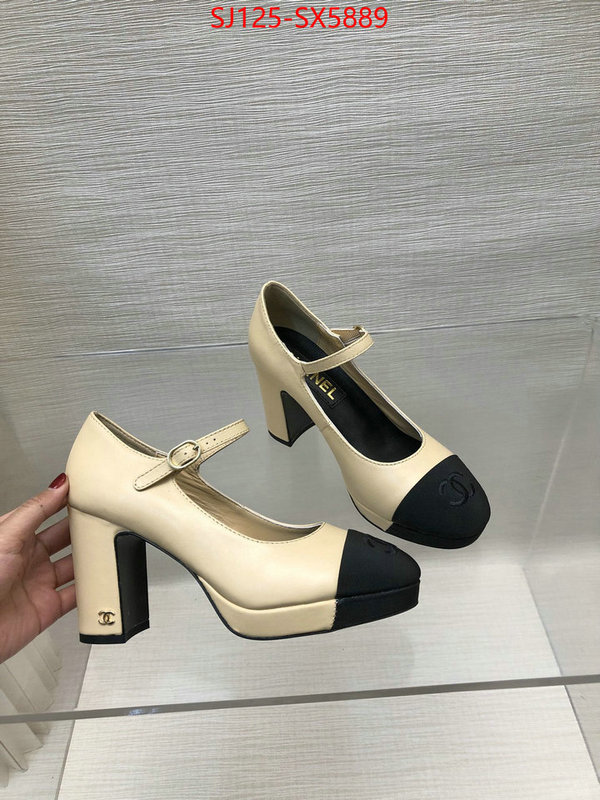 Women Shoes-Chanel top quality ID: SX5889 $: 125USD