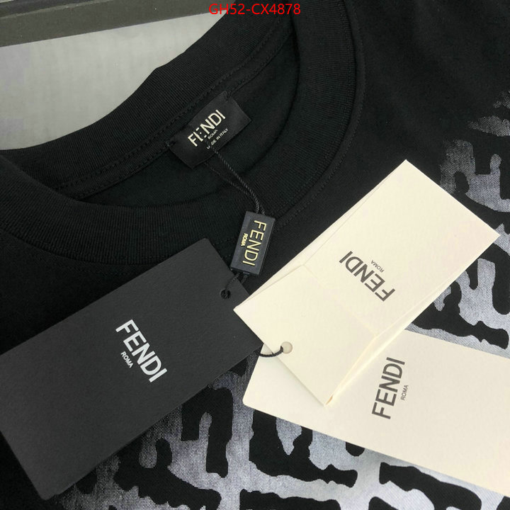 Clothing-Fendi designer 7 star replica ID: CX4878 $: 52USD