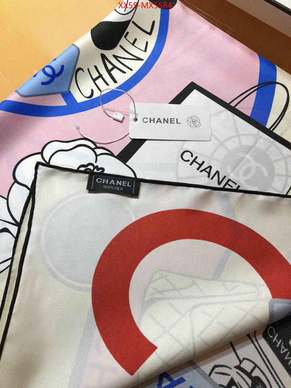 Scarf-Chanel high quality designer replica ID: MX5584 $: 55USD