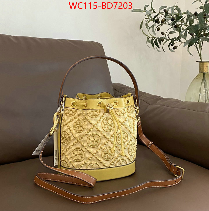 Tory Burch Bags(4A)-Bucket Bag- perfect quality designer replica ID: BD7203 $: 115USD,