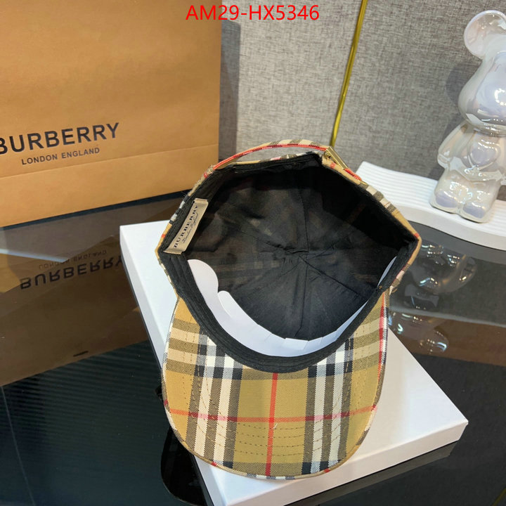 Cap(Hat)-Burberry high quality replica designer ID: HX5346 $: 29USD