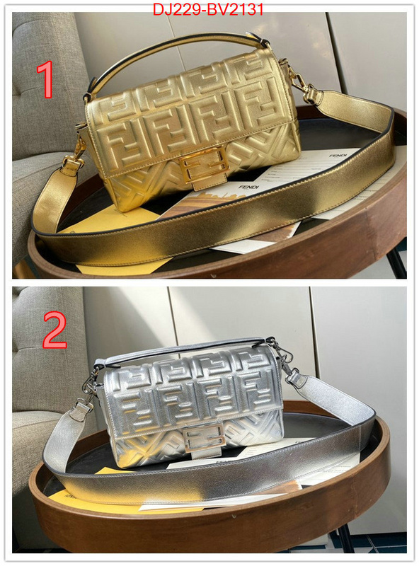 Fendi Bags(TOP)-Baguette the best quality replica ID: BV2131 $: 229USD,