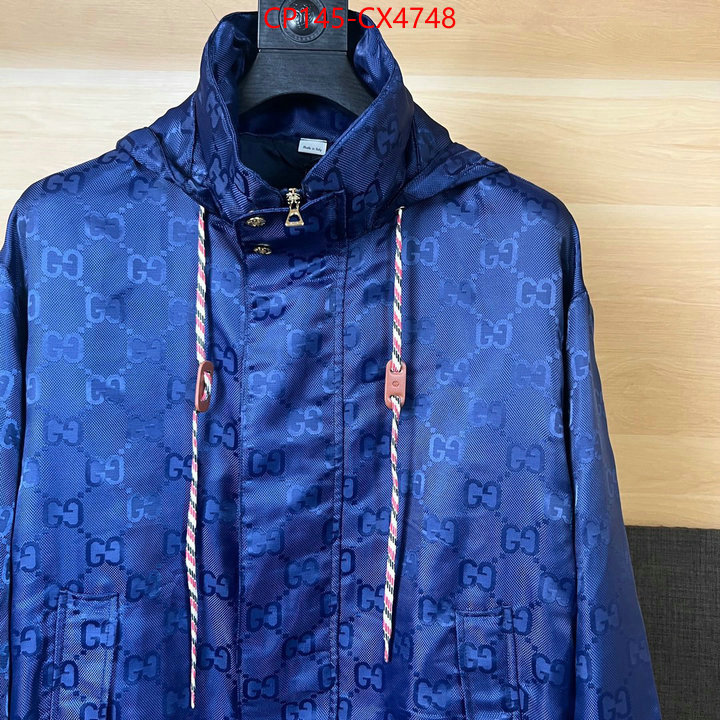 Clothing-Gucci buy the best high quality replica ID: CX4748 $: 145USD