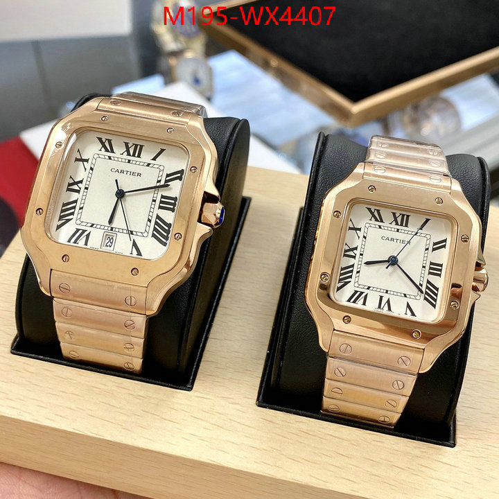 Watch(4A)-Cartier shop the best high quality ID: WX4407 $: 195USD