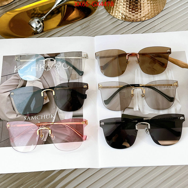 Glasses-Miu Miu best like ID: GX4478 $: 65USD