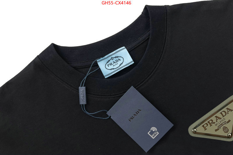 Clothing-Prada high quality happy copy ID: CX4146 $: 55USD