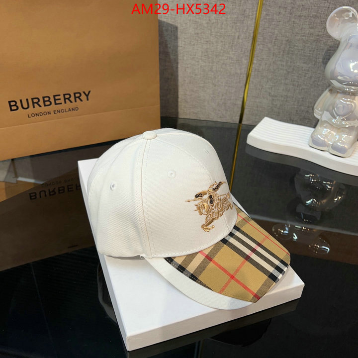 Cap(Hat)-Burberry the top ultimate knockoff ID: HX5342 $: 29USD