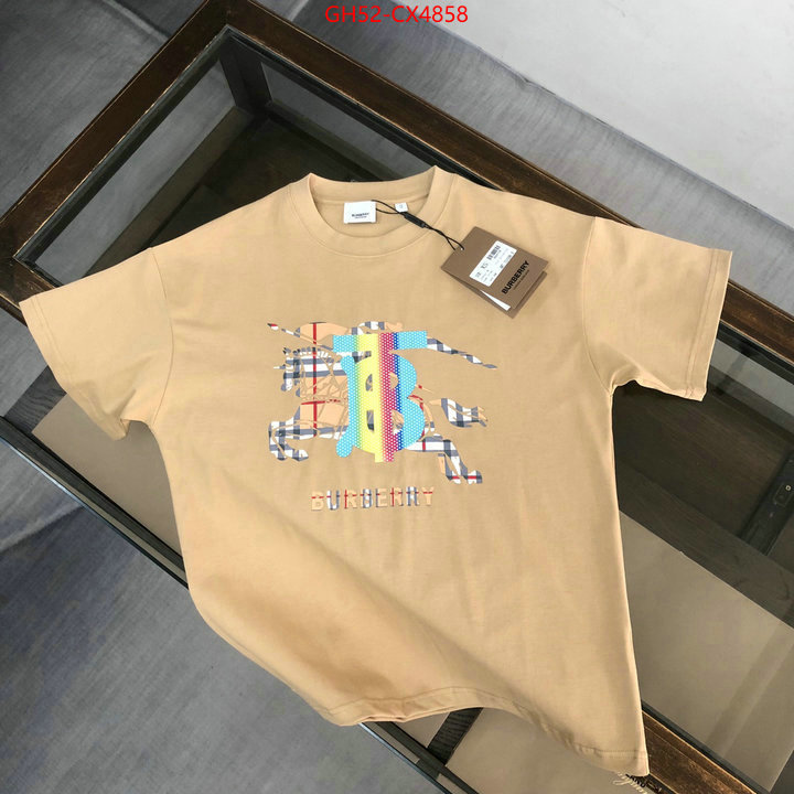 Clothing-Burberry wholesale ID: CX4858 $: 52USD