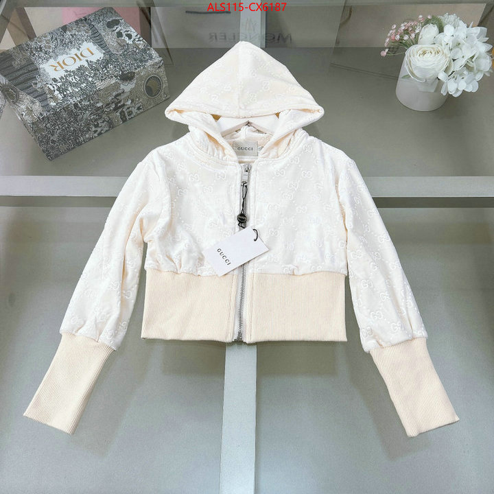 Kids clothing-Gucci replica 1:1 high quality ID: CX6187 $: 115USD