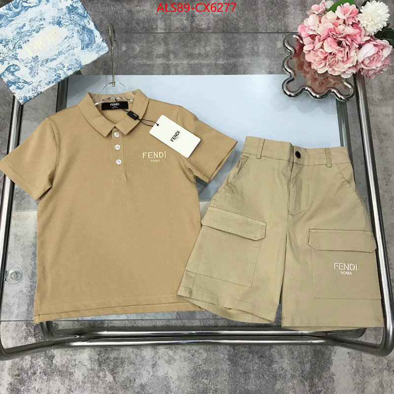 Kids clothing-Fendi wholesale china ID: CX6277 $: 89USD