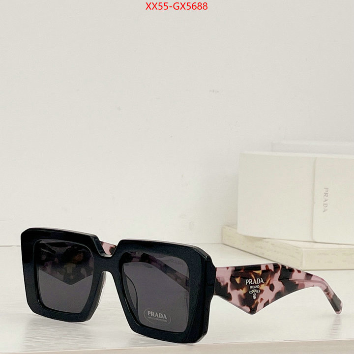 Glasses-Prada what best replica sellers ID: GX5688 $: 55USD