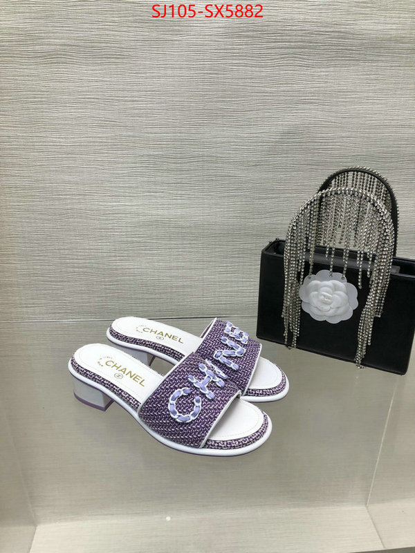 Women Shoes-Chanel customize best quality replica ID: SX5882 $: 105USD