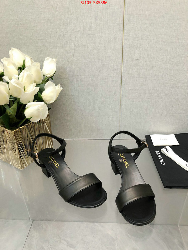 Women Shoes-Chanel good quality replica ID: SX5886 $: 105USD