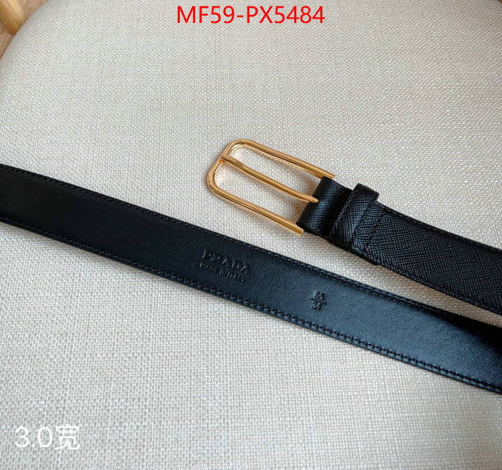 Belts-Prada buy luxury 2024 ID: PX5484 $: 59USD