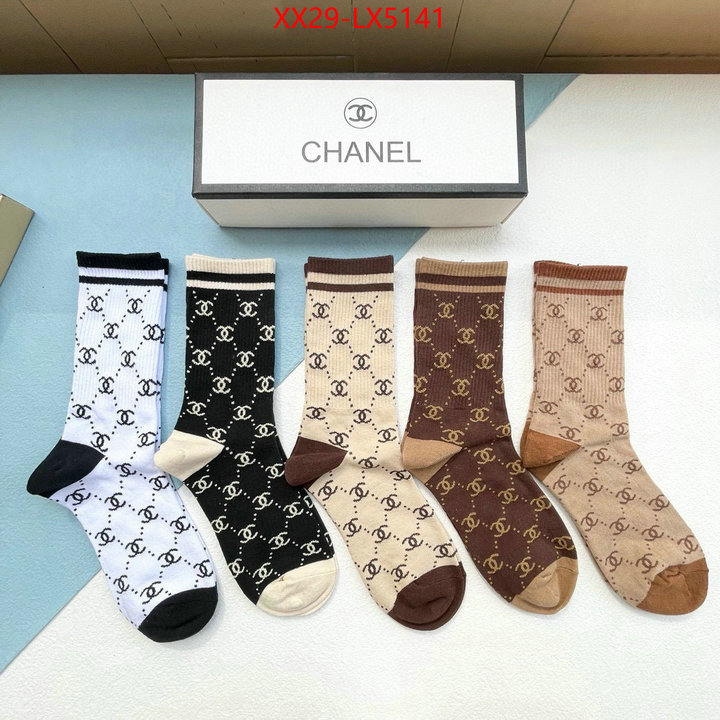 Sock-Chanel where can i find ID: LX5141 $: 29USD