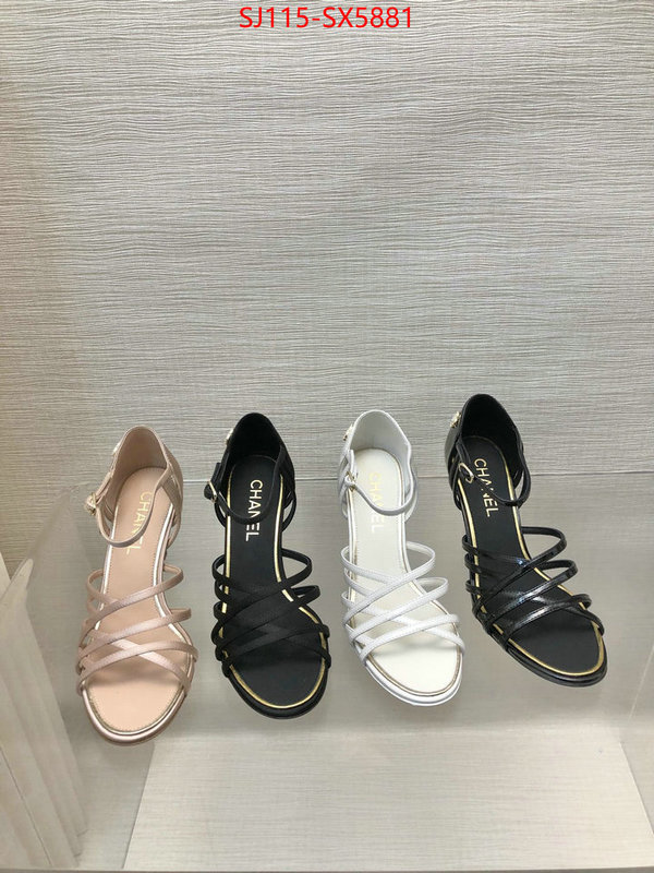 Women Shoes-Chanel replcia cheap ID: SX5881 $: 115USD