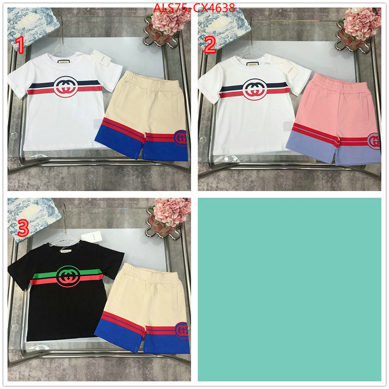 Kids clothing-Gucci online from china ID: CX4638 $: 75USD